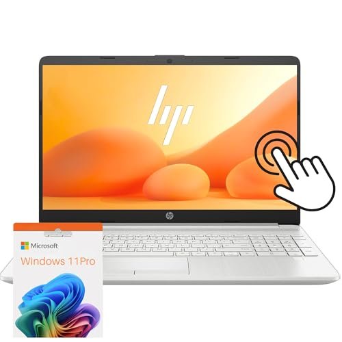 HP 15.6 Inch Touchscreen Laptop Computer | 12th Gen Intel...
