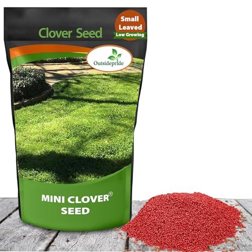 Outsidepride Perennial White MiniClover Seed - 1/4 lb....