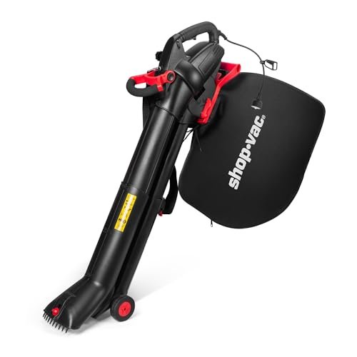 Shop-Vac 3 in 1 Electric Leaf Blower, Vacuum & Mulcher...