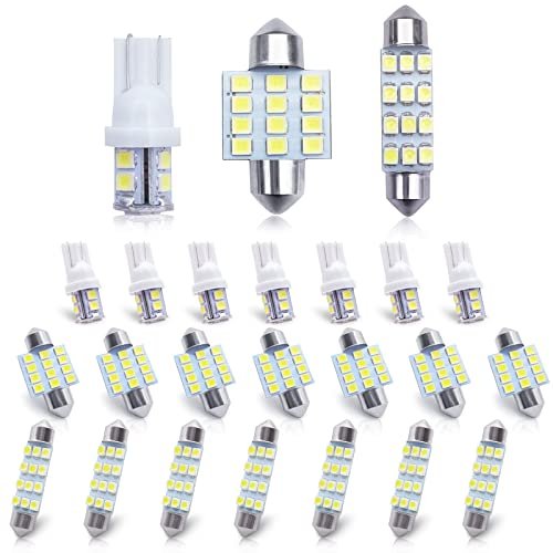 YOGEIER Car Led Bulb, Led Combination Set of 24 Sets,...