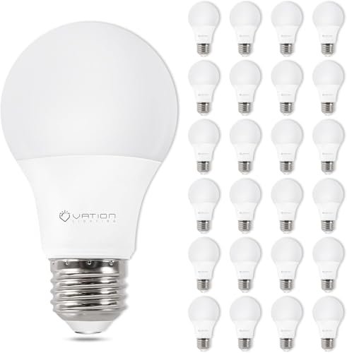 VATION LIGHTING 24 Pack A19 LED Light Bulb, 40 Watt...