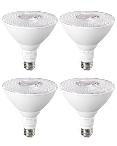 EDISHINE Flood Light Bulbs, PAR38 LED Outdoor Flood Light...