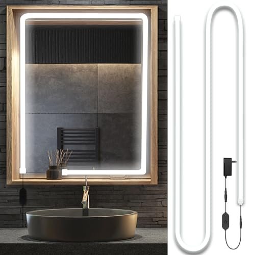 Blikshin LED Vanity Mirror Lights, Hollywood Style Makeup...