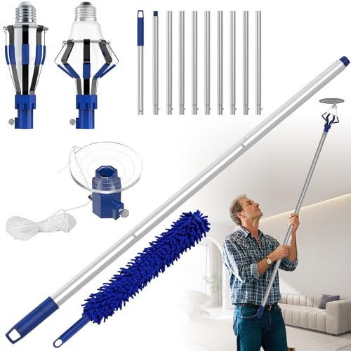 Light Bulb Changer for High Ceilings 12FT Light Bulb Pole...