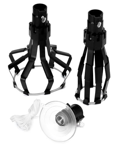 QWORK Professional Light Bulb Changer Kit - 3 Piece Set...