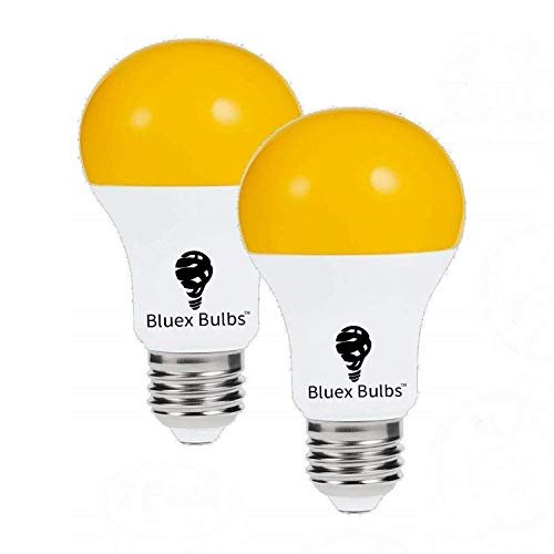 2 Pack LED Dusk to Dawn A19 Bug Light Bulbs,...