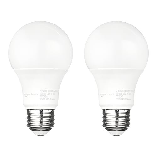 Amazon Basics A19 Dusk to Dawn Sensor LED Outdoor Light...
