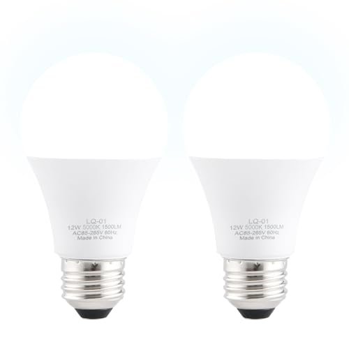 2PK Garage Door Opener Light Bulbs, 5000K Daylight, 1500LM...