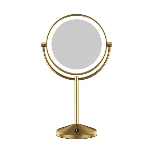 Conair Lighted Makeup Mirror, LED Vanity Mirror, 1X/10X...