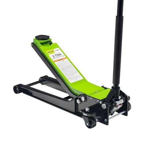 ARCAN Tools 2-Ton Extra Long Reach Low Profile Steel...