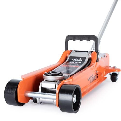 TONDA Low Profile Car Jack, 2.5 Ton (5,000 lb) Hydraulic...