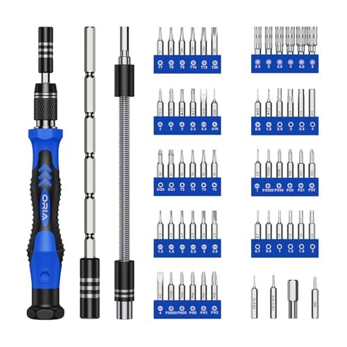 ORIA Precision Screwdriver Set, 61 in 1 Small Screwdriver...