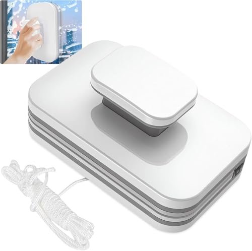 Magnetic Windshield Cleaner Tool, Double-Sided Window...