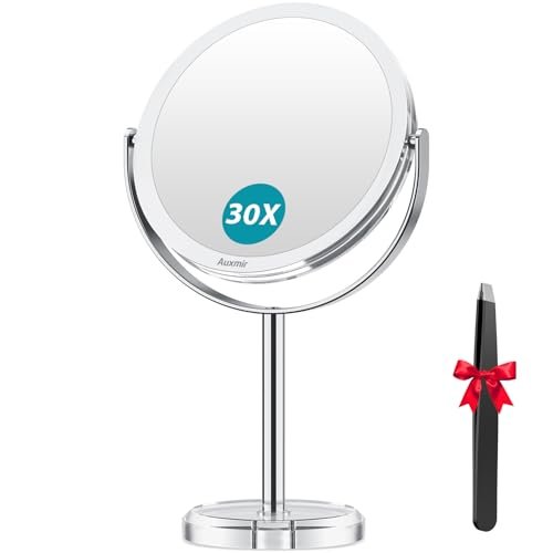Auxmir 1X/ 30X Magnifying Mirror, Makeup Mirror with...
