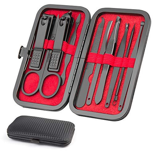 Manicure Kit, OKOM Manicure Set, Mens Grooming Kit, Nail...