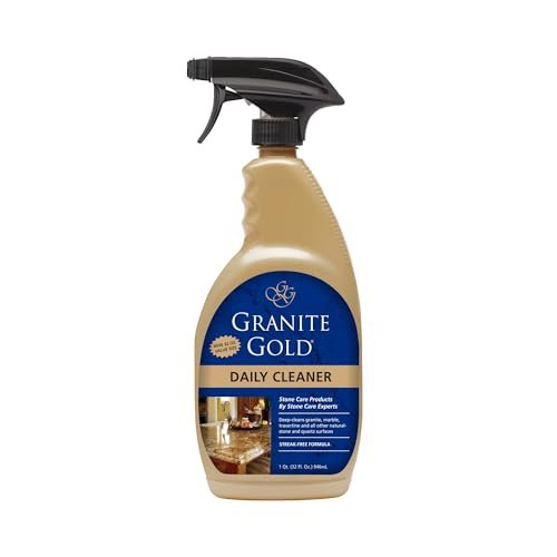Granite Gold Daily Cleaner for Granite, Marble & Other...