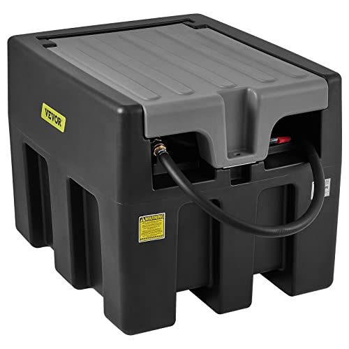 VEVOR Portable Diesel Tank, 58 Gallon Capacity & 10 GPM...