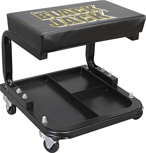 Torin TR6100W BlackJack Rolling Creeper Garage/Shop Seat:...