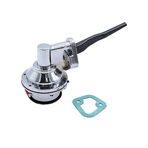 1 set SHLPDFM Mechanical Fuel Pump Chrome 6.5 PSI 1/4”NPT...