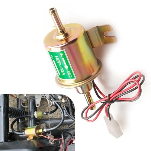 1 PC Universal Electric Fuel Pump Kit, HEP-02A 12V 3-6...