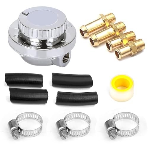 YESHMA 1-5 PSI Universal Fuel Pressure Regulator Adjustable...