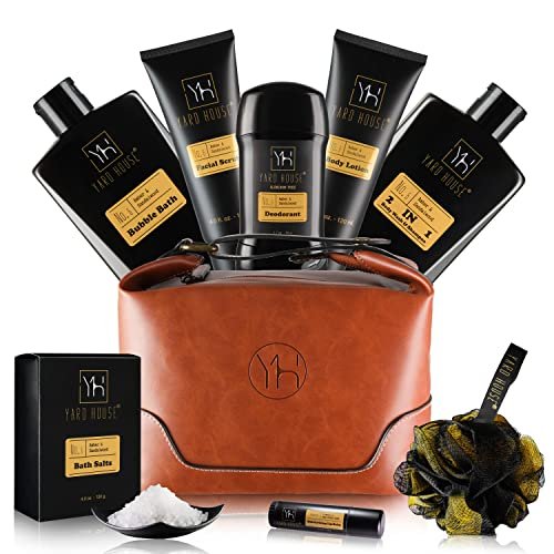 YARD HOUSE Bath and Body Gift Set for Men -...