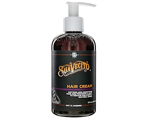 Suavecito Hair Cream Pump Bottle Medium Shine All Day...