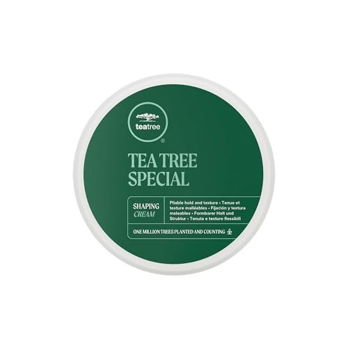 Tea Tree Shaping Cream, Hair Styling Cream, Long-Lasting...