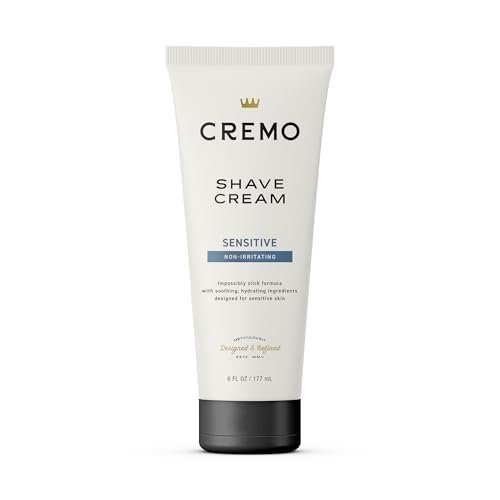 Cremo Sensitive Shave Cream, Astonishingly Superior...