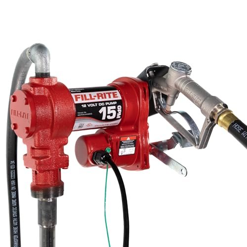 Fill-Rite FR1210H 12V 15 GPM Fuel Transfer Pump with...