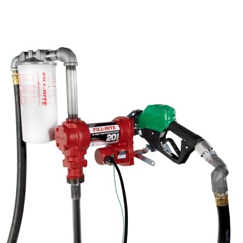 Fill-Rite FR4220HDSFQ 12V 20 GPM Fuel Transfer Pump with...