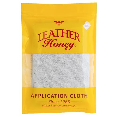 Leather Honey Lint-Free Application Cloth: Microfiber Cloth...