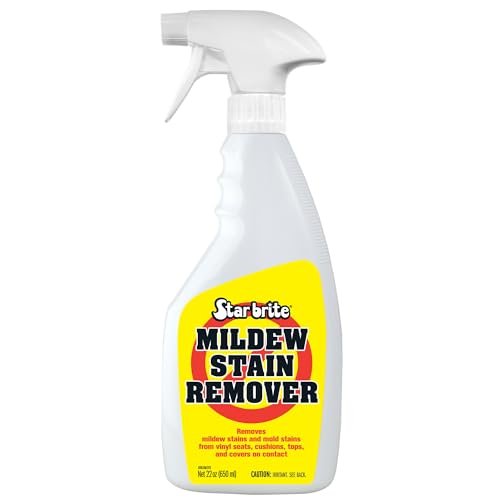 STAR BRITE Mildew Stain Remover + Cleaner Removes Stains...