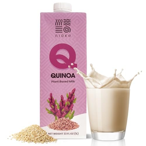 NIUKE Quinoa Milk – Plant-Based, Dairy-Free Milk...