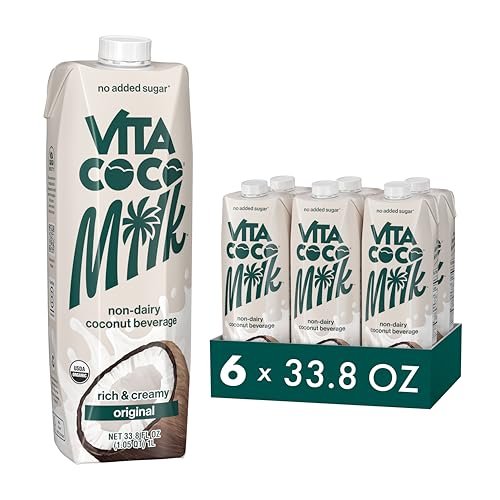 Vita Coco Original Organic Coconut Milk, Plant Based, Dairy...