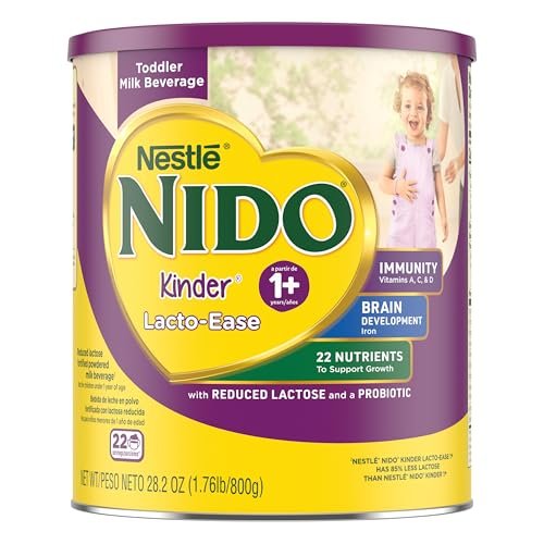 Nestlé NIDO Lacto-Ease Toddler Milk Beverage Powder Mix,...