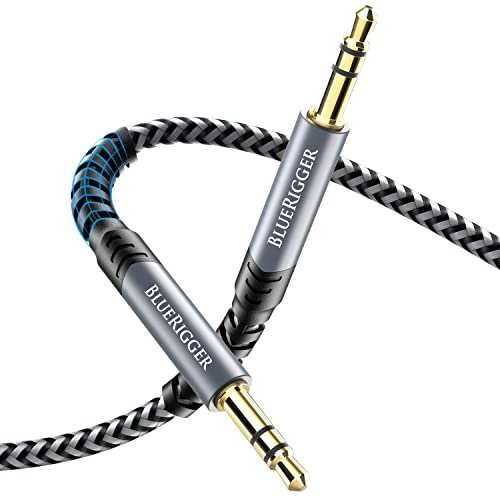 BlueRigger 3.5mm Stereo Audio Cable (25FT, 24K Gold Plated...