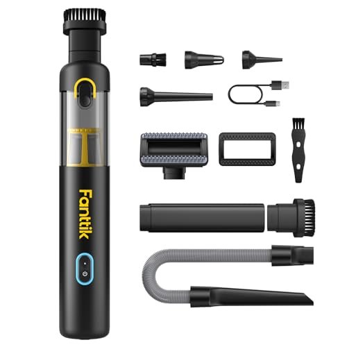 Fanttik Slim V8 APEX Car Vacuum, 4-in-1 Portable Mini...