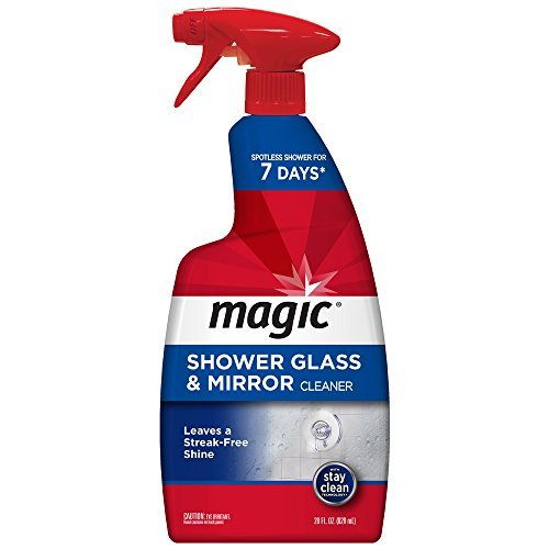 Magic Shower Glass & Mirror Cleaner, 28 Fluid Ounce...