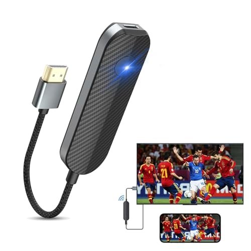 Wireless HDMI Display Adapter for iPhone, Streaming...
