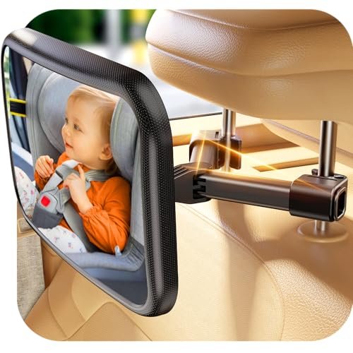 TAZENI Baby Car Mirror for Baby Hook Clip Design Never...
