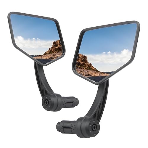 DRCKHROS 1 Pair Bike Mirror Handlebar end Mount Bicycle...