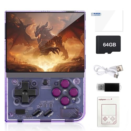 Miyoo Mini Plus Retro Game Console,3.5 Inch IPS Classic...