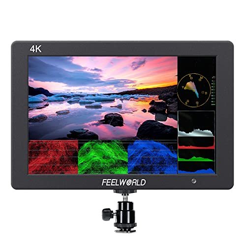 FEELWORLD T7 7 Inch IPS 4K HDMI Camera Field Monitor...
