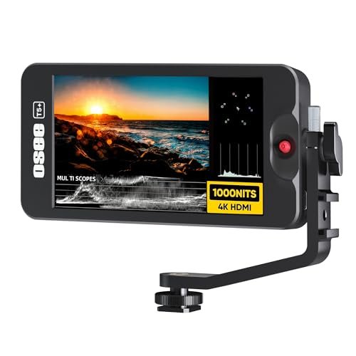 Osee T5+ 5.5 Inch 1000nits Camera Monitor, Customizable...