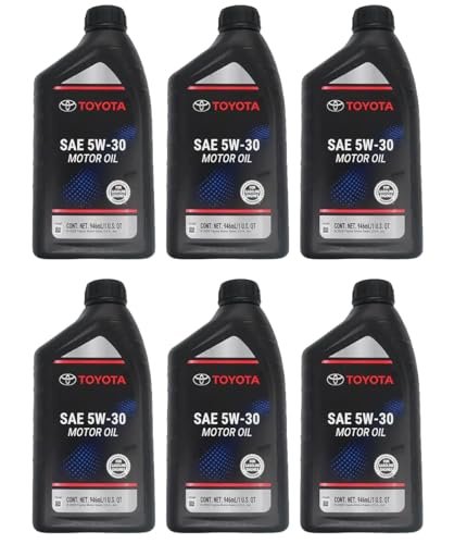 Toyota Genuine Parts - Oil,Motor,5W-30,Case (00279-1QT5W)