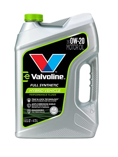 Valvoline Hybrid Vehicle 0W-20 Full Synthetic Motor Oil 5...