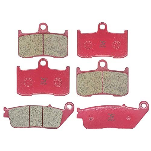 EBC Brake Pads Set Front & Rear For Derbi GPR 125 4V (4T) 2009-2010 – Organic, TÜV Approved (FA093 + FA399)