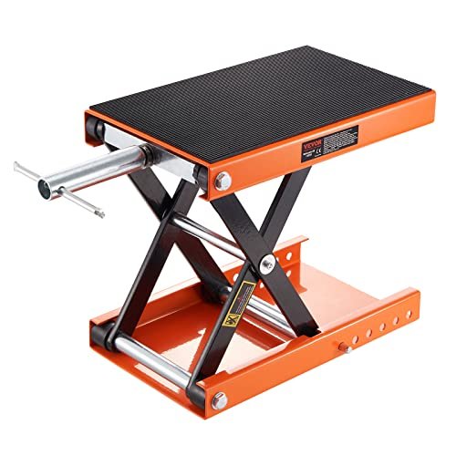 VEVOR Motorcycle Lift, 1100 LBS Motorcycle Scissor Lift...