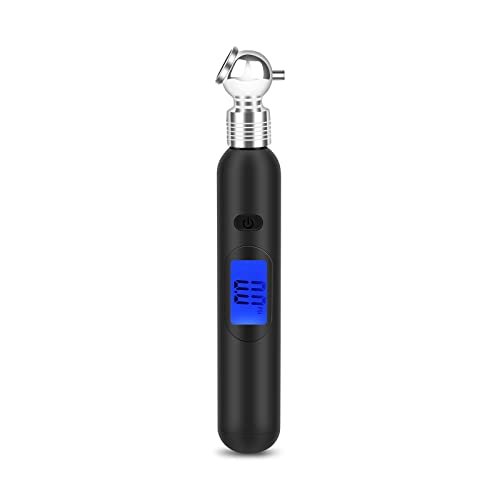 RVZONE Mini Digital Tire Pressure Gauge 3-99PSI 4 Settings...
